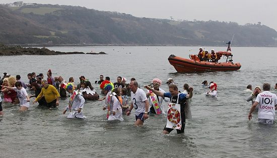 Coming out of the water everyone looks less enthusiastic Coming out of the water everyone looks less enthusiastic