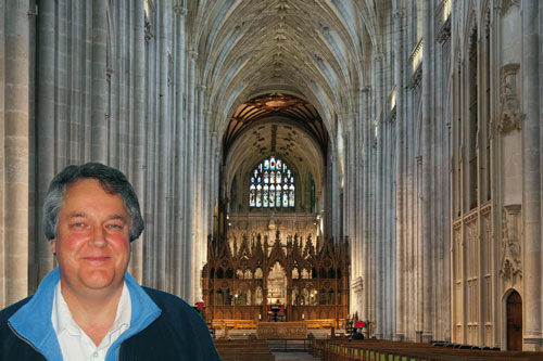 • Winchester Cathedral Chroma key image•
