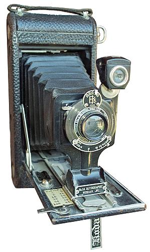 Autographic Folding Bellows Camera from Kodak