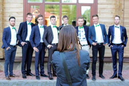 Portraiture - Image showing a group portrait (5 types of photography niche)
